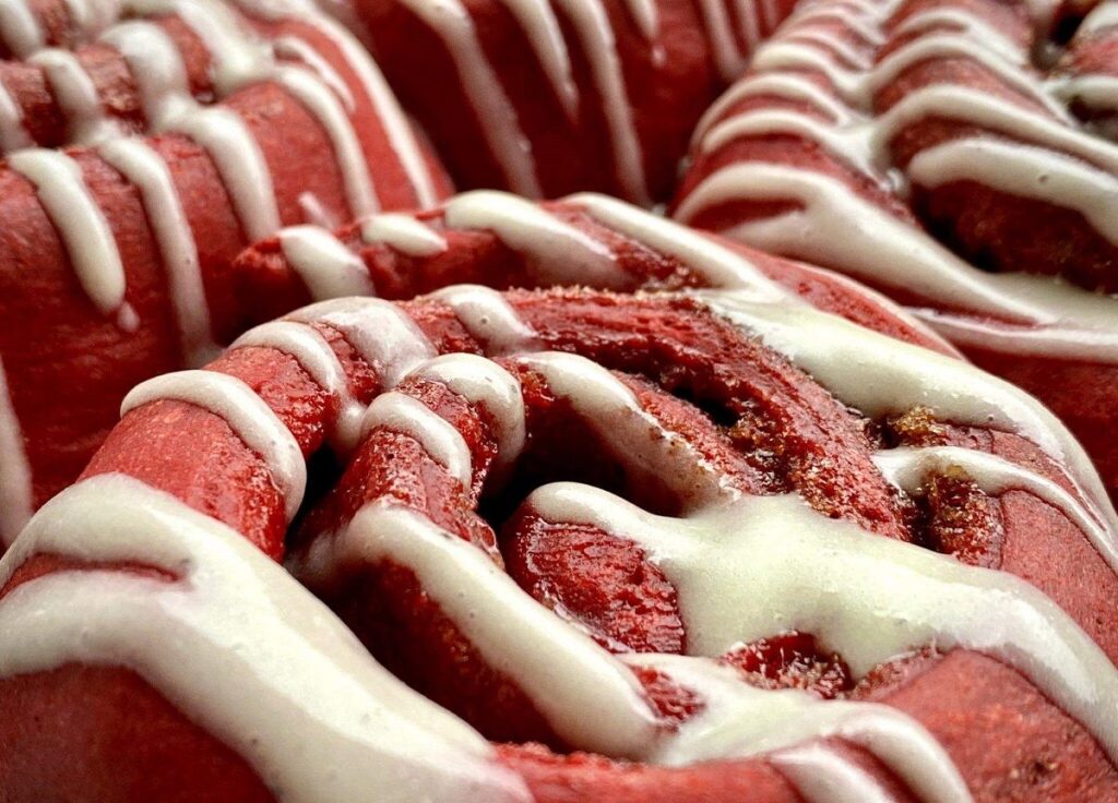 Red Velvet Cinnamon Rolls